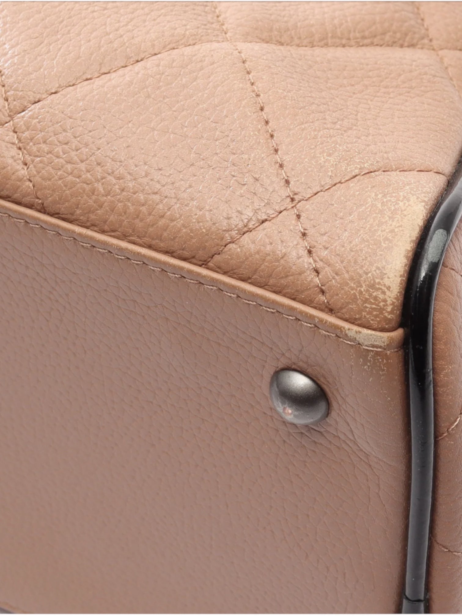 Chanel Matelasse Caviar Bowling Bag