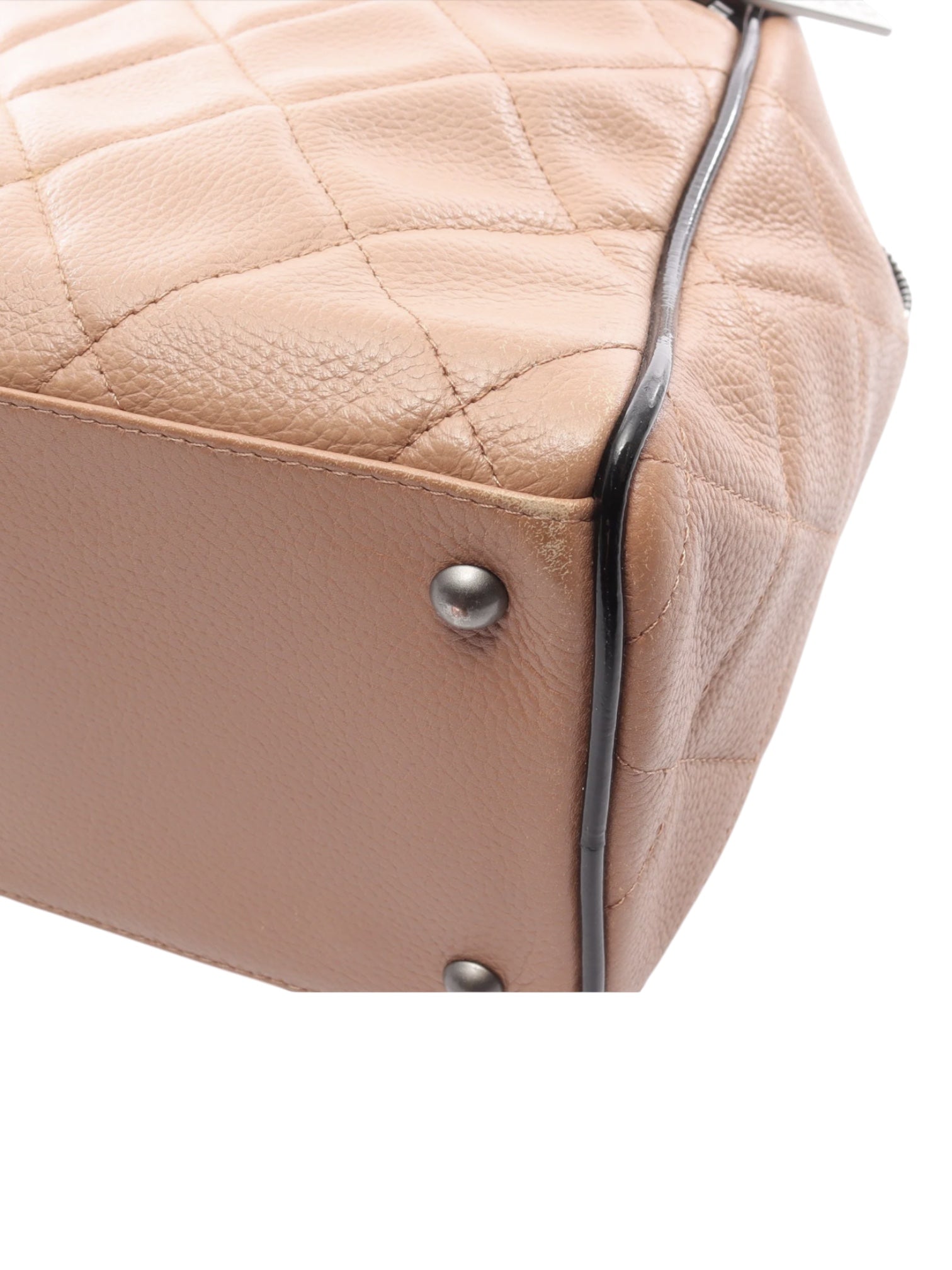 Chanel Matelasse Caviar Bowling Bag