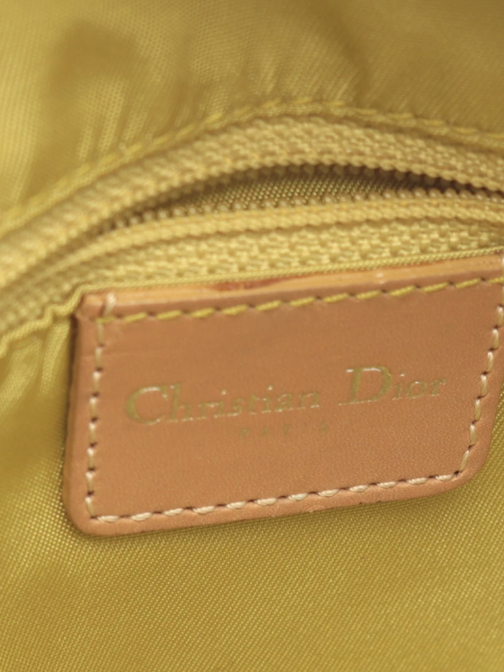 Christian Dior Denim Double Saddle Bowler Bag