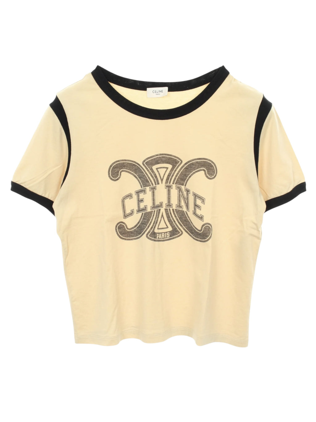 Celine Triomphe Ringer T Shirt