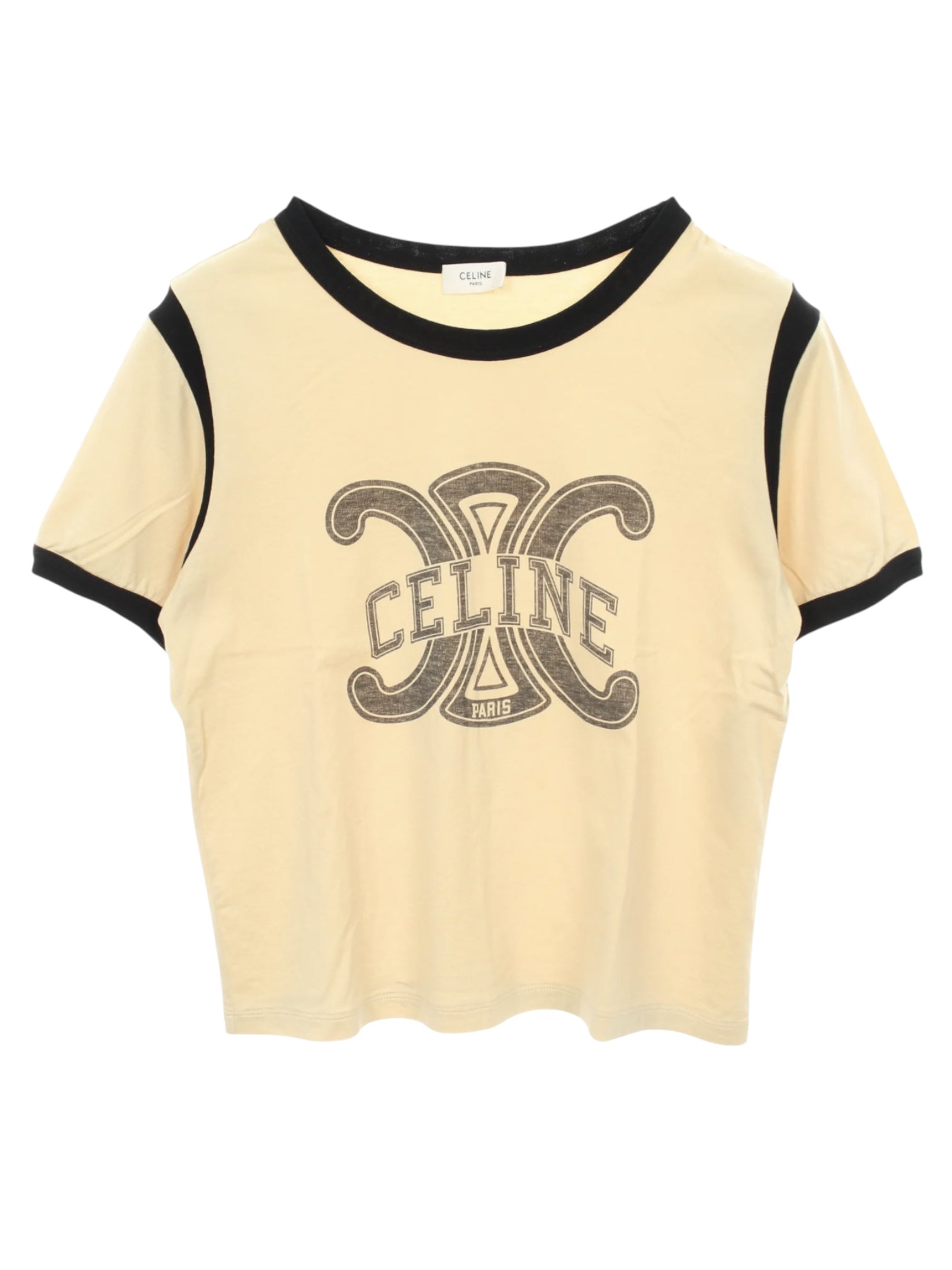 Celine Triomphe Ringer T Shirt