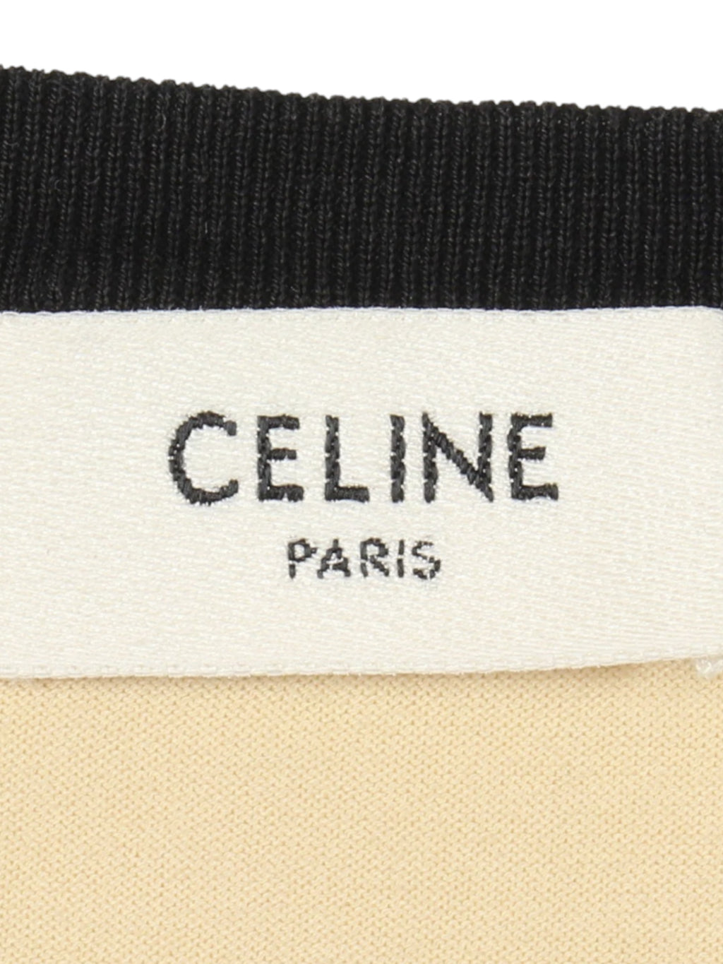 Celine Triomphe Ringer T Shirt