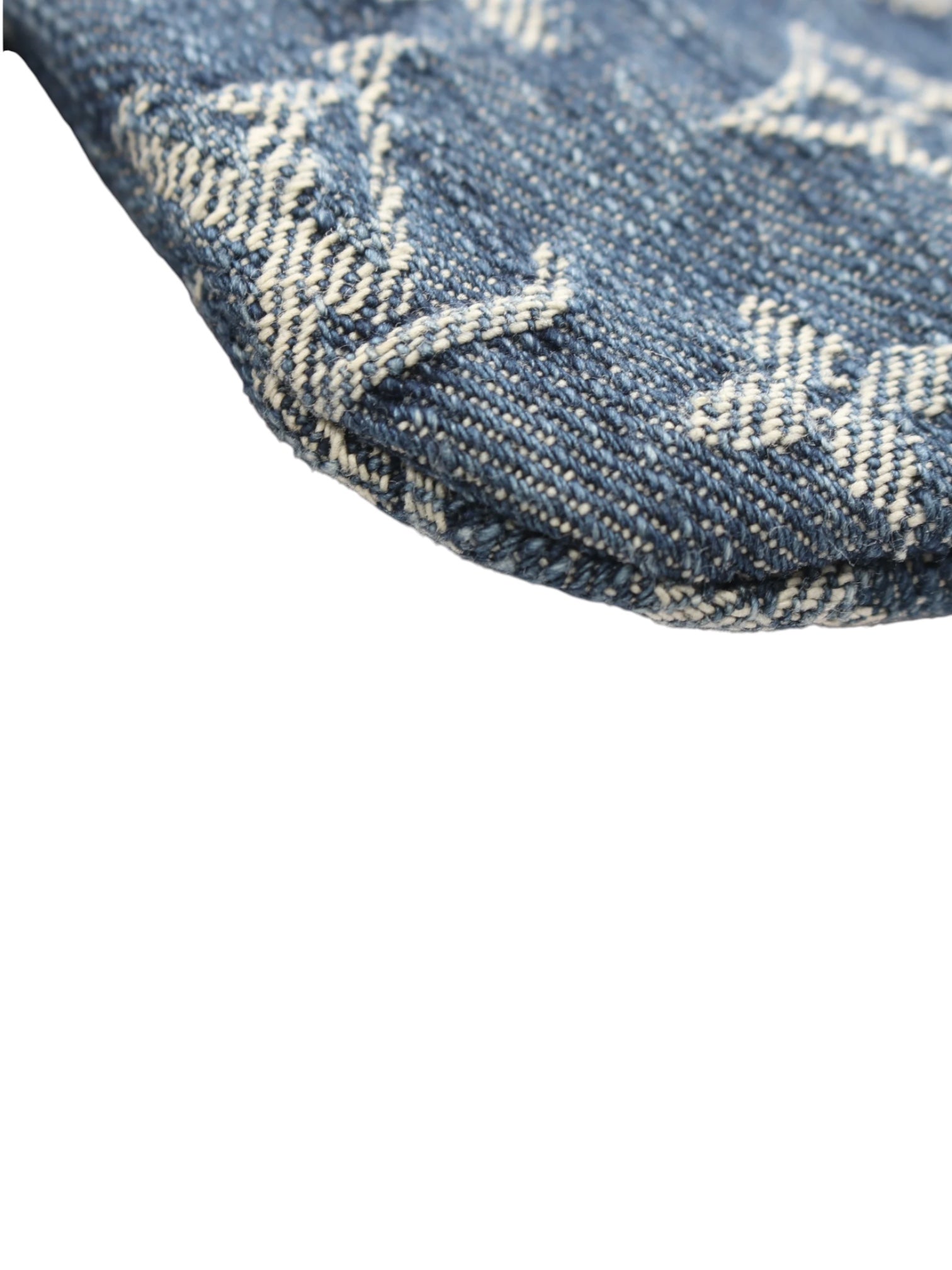 Louis Vuitton Denim Pochette Plat Clutch