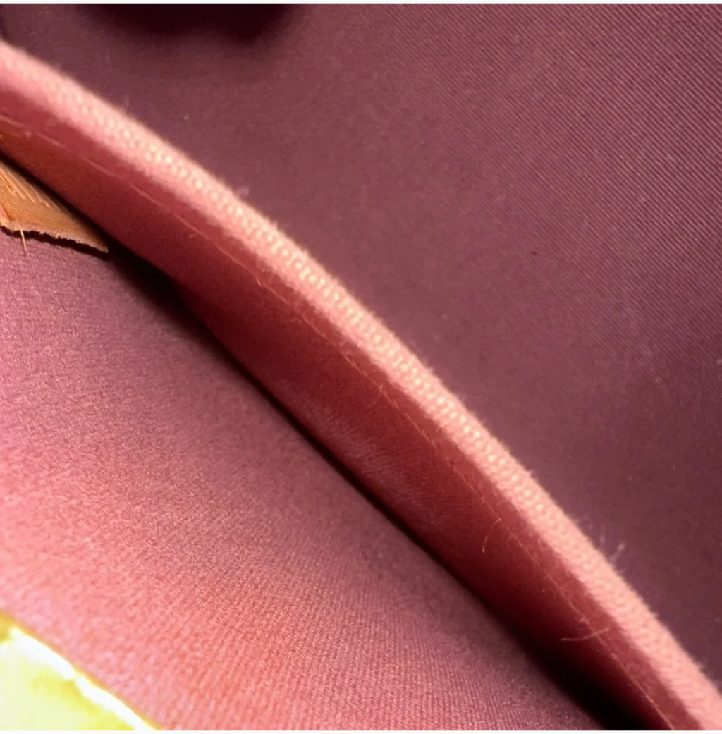 Louis Vuitton Alma BB Vernis Rose Velours