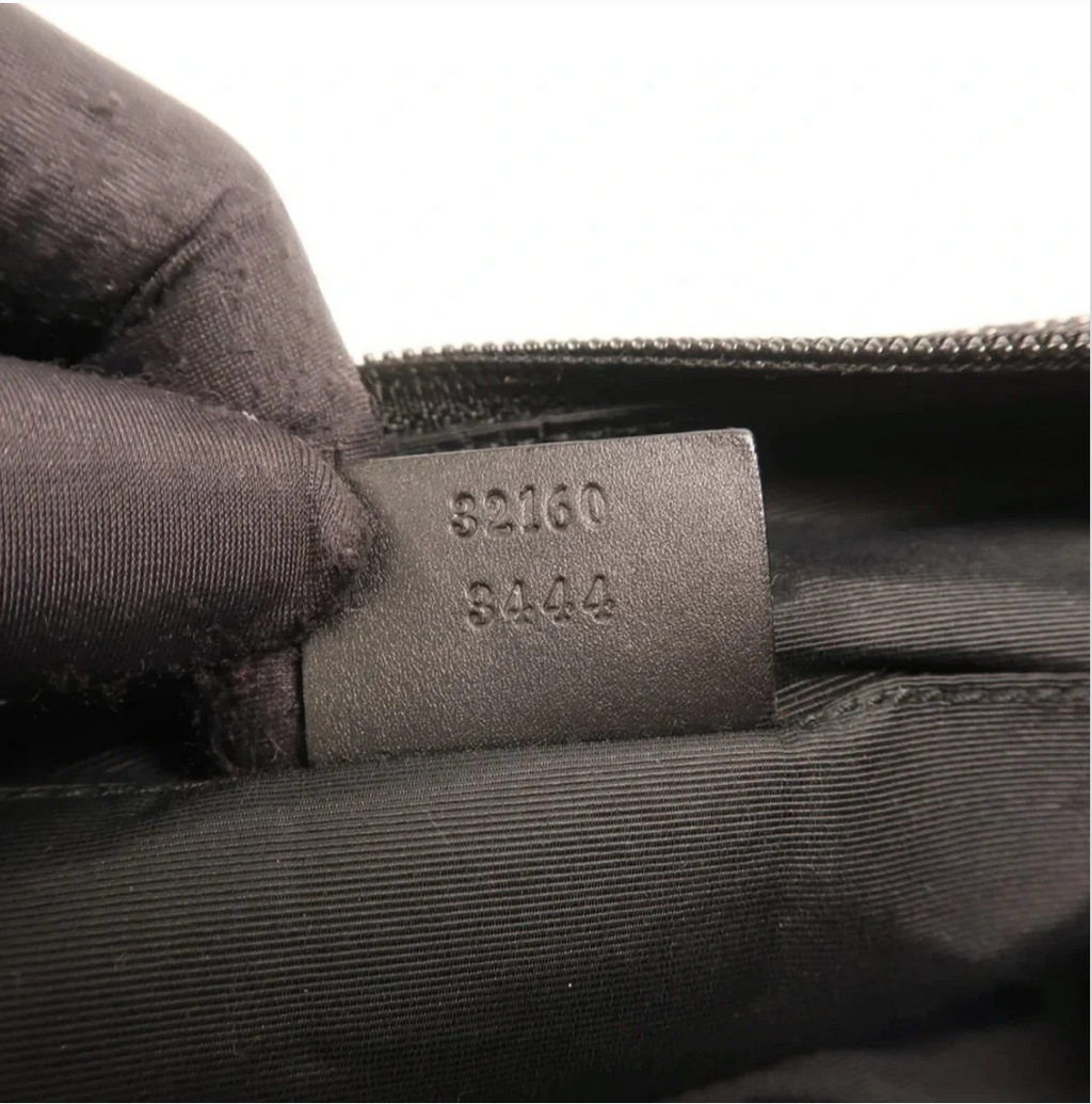 Gucci GG Black Denim Shoulder Bag