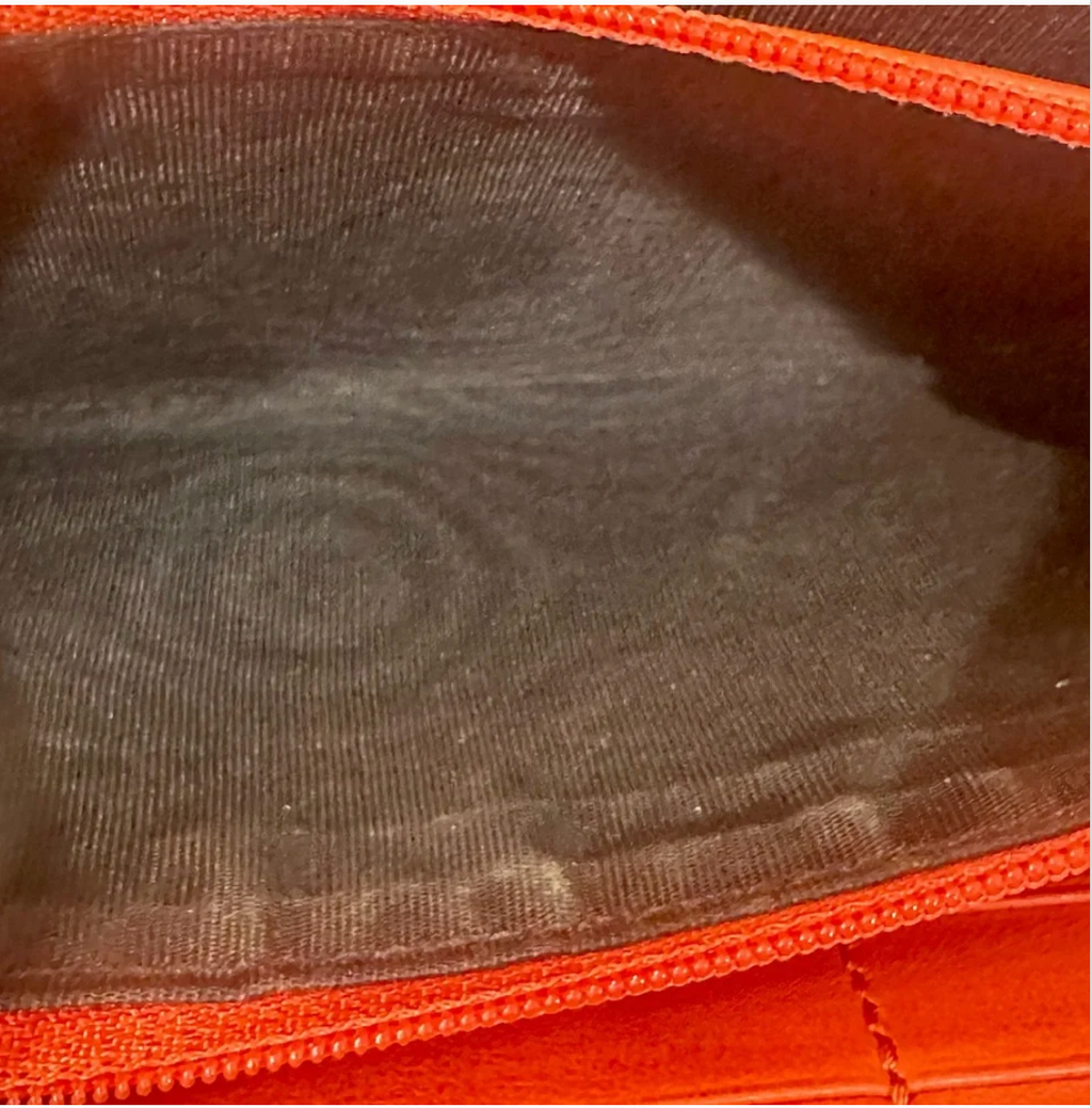 Gucci GG Supreme Ribbon Zippy Wallet