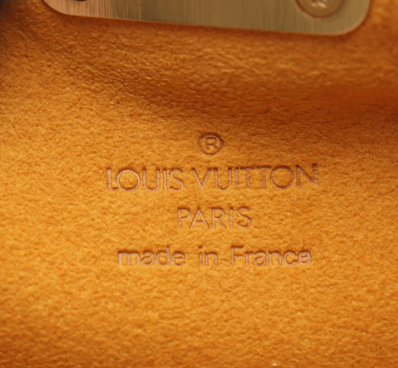 Louis Vuitton Denim Pochette Plat Clutch