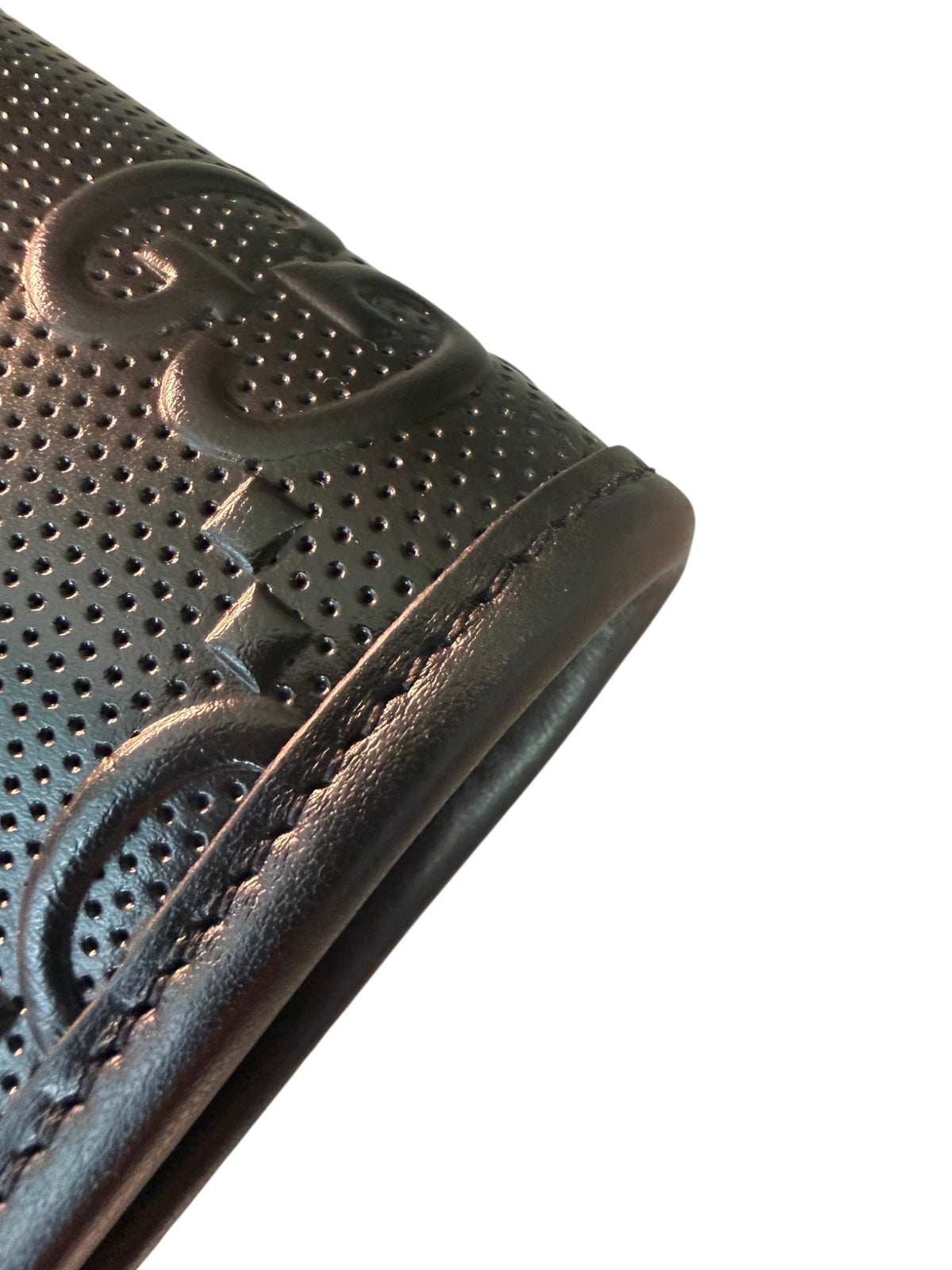 Gucci GG Embossed Mini Messenger/Phone Crossbody Bag